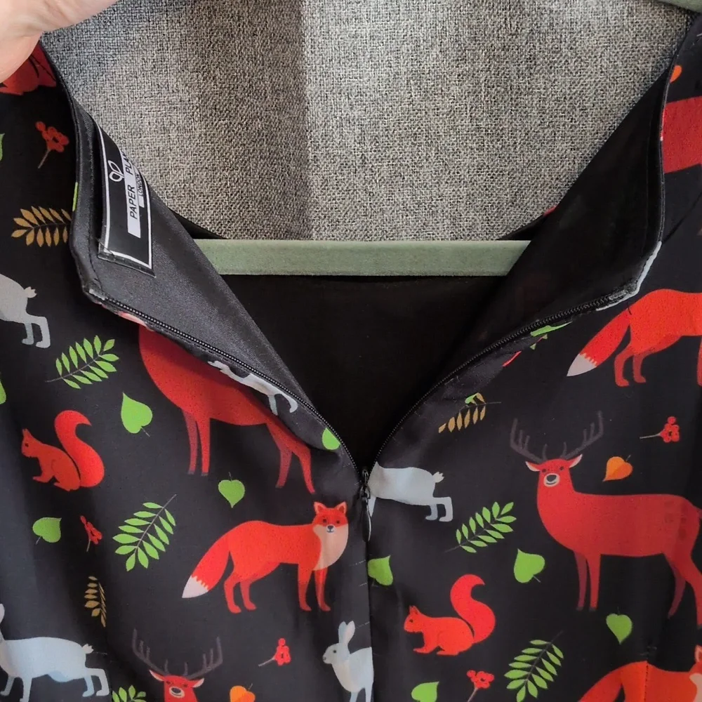 Animal Pattern Dress - Picture 5 of 5